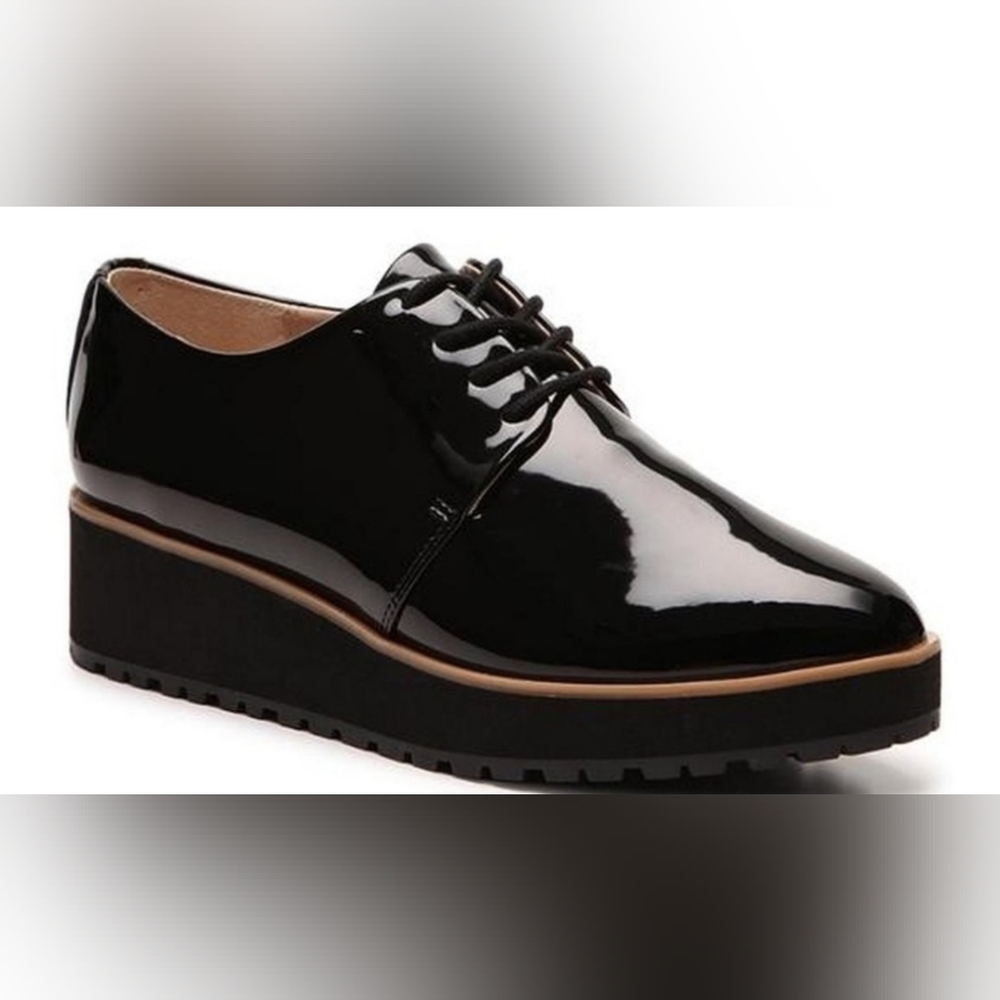 Aldo Women Ereillan Oxfords Shoes Black Size 5
